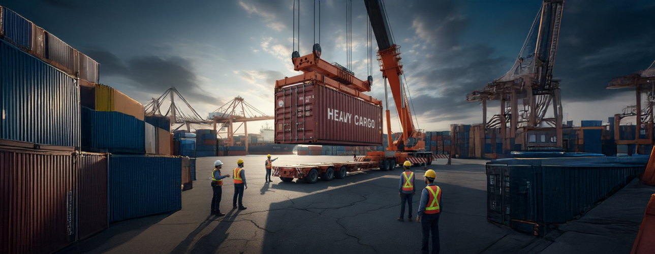 The Heavy-Cargo Delivery Blueprint: Why 20-Foot Containers Need a Different Plan at Destination - Banner image