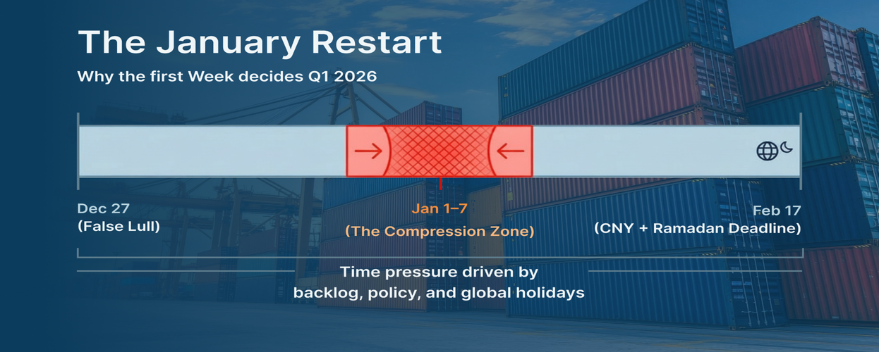 The January Restart: Why the First Week of 2026 Decides Your Q1 Performance - Banner image